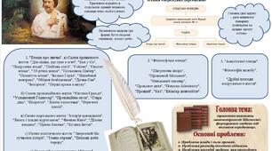 Постер «Людська комедія» О. де Бальзака, структура, образи, теми, техніка «перехідних персонажів»