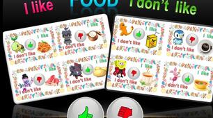 Speaking cards" I like " тема "Food"