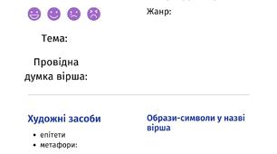Шаблон для аналізу вірша Лі Бо «Печаль на яшмовому ґанку»