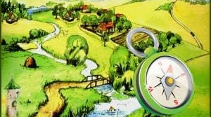Презентація на тему "Орієнтування на місцевосці"