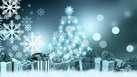 Christmas Card, Christmas Tree, The Atmosphere, Advent