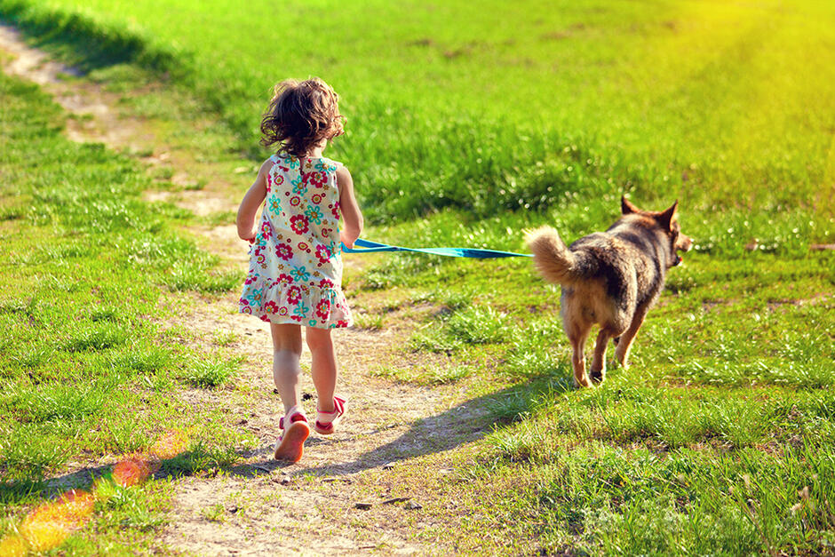 Build Language Skills: Take the Dog for a Walk - The MED-EL Blog
