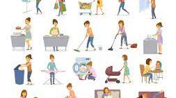 7 Form. Doing Chores. All About Food.