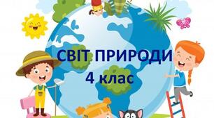 Діагностувальна робота "Світ природи" 4 клас