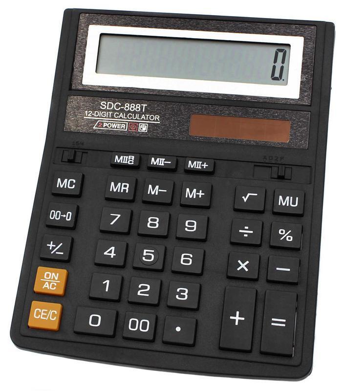 ᐉ Калькулятор Citizen SDC-888 (CALC-029)