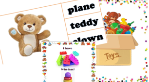 Набір для друку "TOYS"