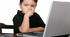 Kinder  im Internet. Lesen.