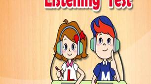 Test on Listening Form 8 Term I