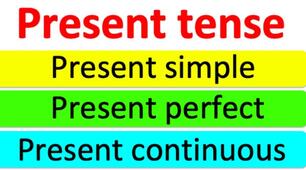 Present tenses 