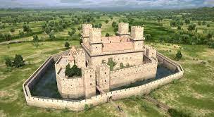 Середньовічний замок (Діошдьор, Угорщина) - 3D-сцена - Цифрова освіта та навчання від Mozaik