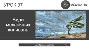 Ф10. Види механічних коливань