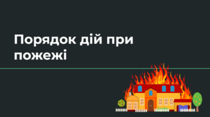 Порядок дій при пожежі | Презентація