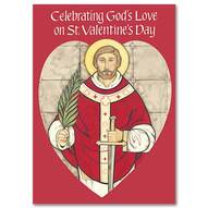 Celebrating God's Love on St. Valentine's Day: St. Valentine's Day Card