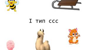 I тип складової структури слова