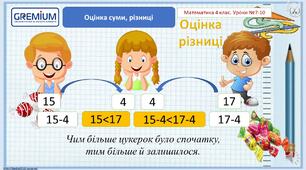 Поняття про оцінку різниці