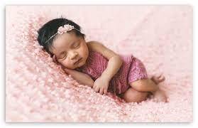 Tiny Newborn Baby Girl Ultra HD Desktop Background Wallpaper for 4K UHD TV : Widescreen & UltraWide Desktop & Laptop : Multi Display, Dual Monitor : Tablet : Smartphone