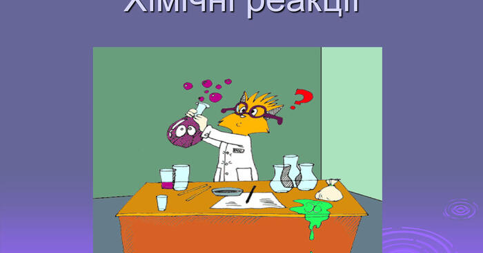Хімічні реакції 11 клас | Тест на 18 запитань. Хімія