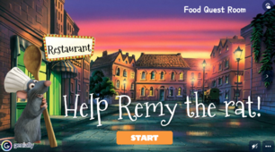Квест – гра «Help Remy the rat!»