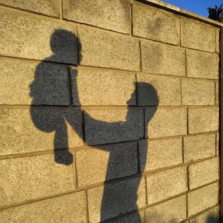 Shadow of my daughter on the wall / Тінь моєї доньки на стіні / Тень моей дочери на стене | Decor, Door mat, Home decor