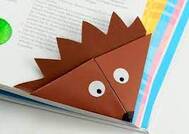 Майстер-клас: як зробити оригінальну книжкову закладку «Їжачок»