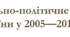 Суспільно-політичне життя України у 2005—2010 рр.
