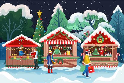 Christmas market Images | Free Vectors, Stock Photos & PSD