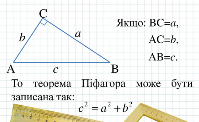 Теорема Піфагора | Урок на 9 завдань. Геометрія
