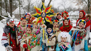 Презентація "ЗИМОВІ СВЯТА. Українські різдвяні традиції"