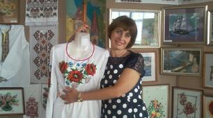 Презентація до уроку: “Відомості про професію вишивальниці ручної вишивки.”