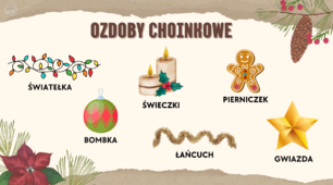 Ozdoby choinkowe - лексичний мінімум