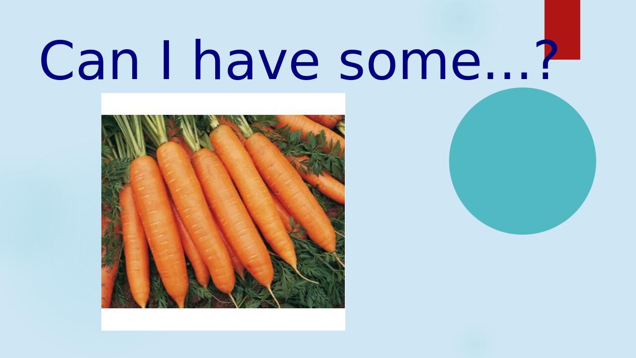 Презентація до уроку з теми "DO YOU LIKE CARROTS? " Презентація