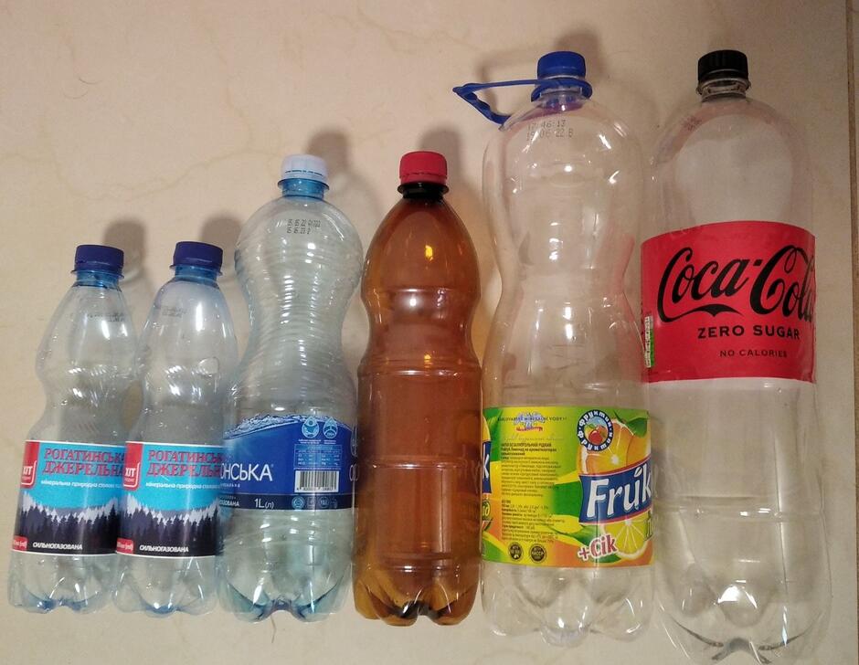 Бутилка пляшка пет пластикова 0,5л 1 л 1,5 та 2 л: 1 грн. - Посуда / кухонная утварь Ровно на Olx