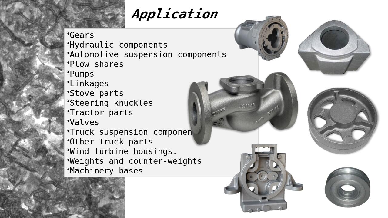 Презентація англійською мовою на тему "Germany gray cast irons
