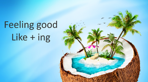 Презентація "Feeling good. Like + ing"