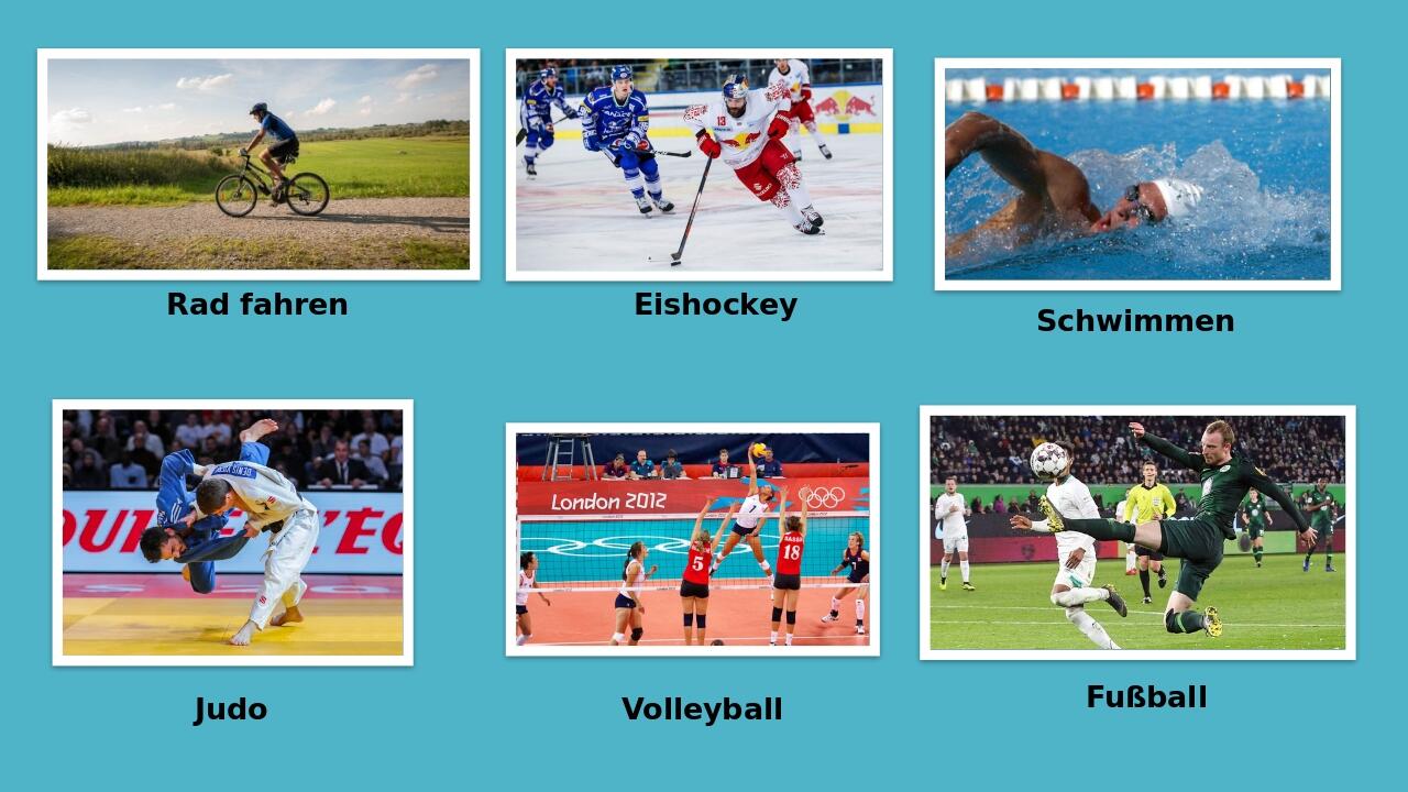 Презентація "Sport" Klasse 8 | Презентація. Німецька мова