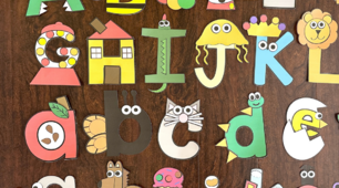 Alphabet Letters for Crafts.