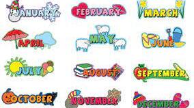The months of the year