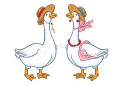 goose插画-goose手绘-goose卡通图-摄图新视界