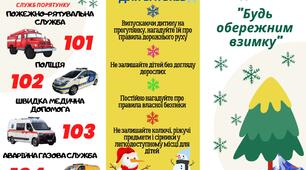 Безпека життєдіяльності "Будь обережним взимку"