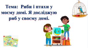 Риби і птахи у моєму домі. Я досліджую риб у своєму домі. І. О. Большакова, М. С. Пристінська. 2 клас. ІІ частина