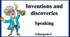 Презентація "Inventions and discoveries. Speaking"