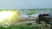 Постріл із 100-мм протитанкової гармати МТ-12 ЗСУ під час військових навчань - YouTube