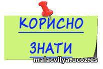 Малоцвілянська ЗОШ І-ІІ ступенів - Корисна інформація
