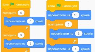 Реалізація алгоритмів з повтореннями