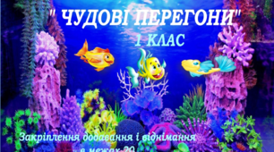 Тренажер " Чудові перегони"