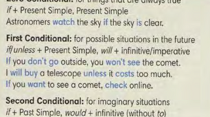 5.2 Zero, First and Second Conditionals