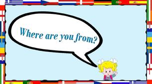 Урок-презентація "Where are you from?"