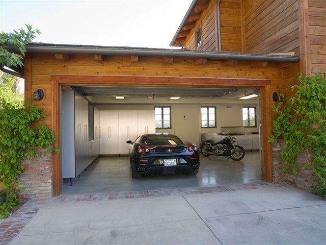 His Dream Car Garage - Современный - Гараж - Лос-Анджелес - от эксперта Garage Envy | Houzz Россия
