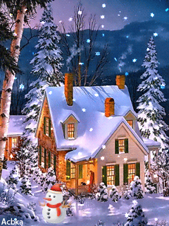 Зимняя сказка - анимация на телефон №1291181 | Christmas scenes, Winter  christmas scenes, Christmas scenery