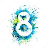 Number 8 Stock Photo by ©dmitrysaveliev 19255801